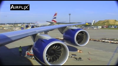 British Airways (Global Supply Systems) Boeing 747-8F Cockpit